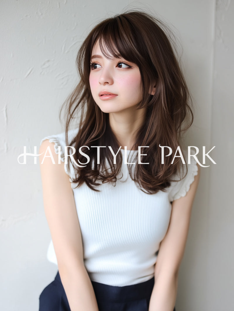 ヘアスタイル写真PhotoNo:aiphoto253【AI画像】 [ロングレディース