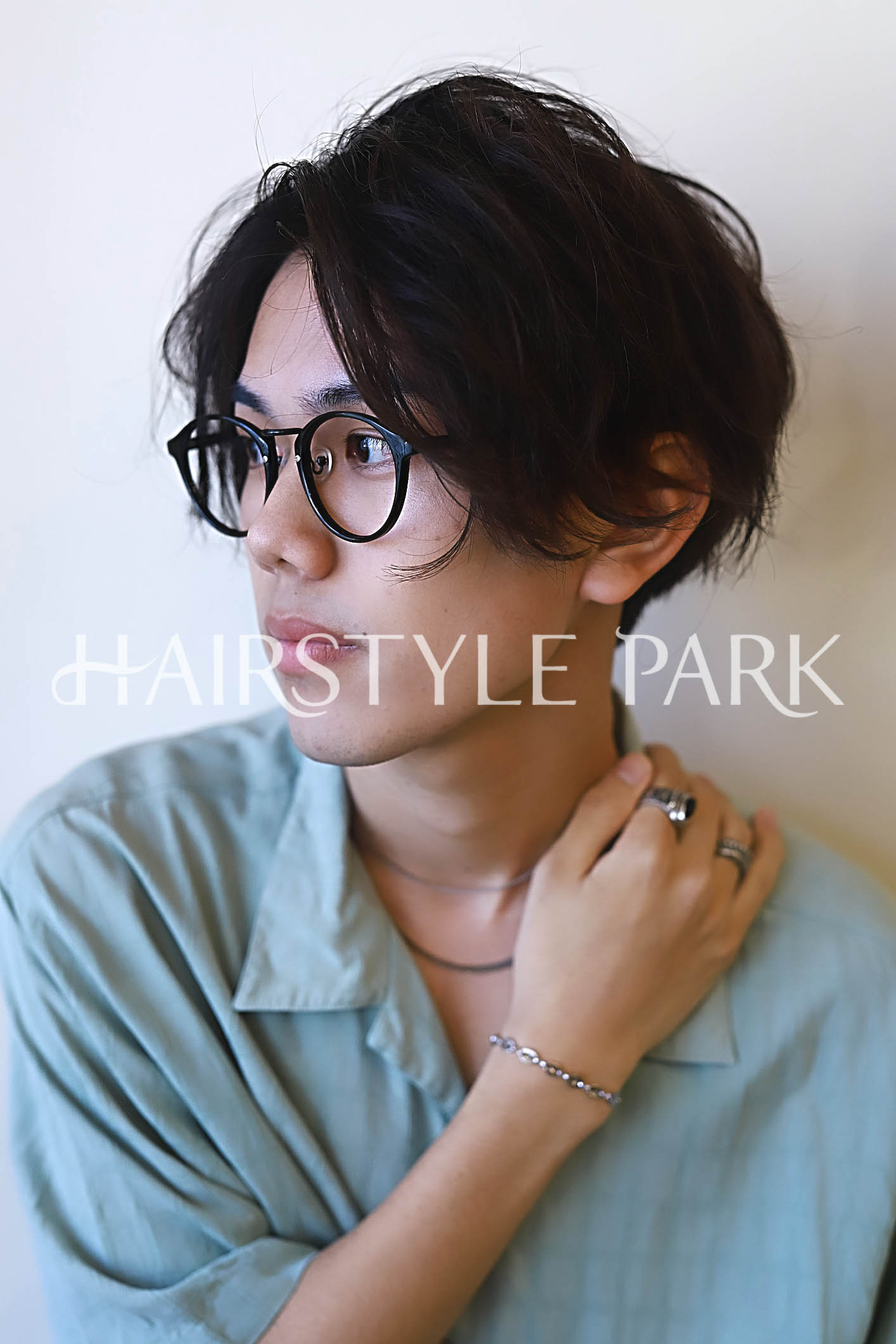 バケットベア アート 2枚セット ヘアスタイル写真PhotoNo:114-2 (5) [ショートミディアム,メンズ