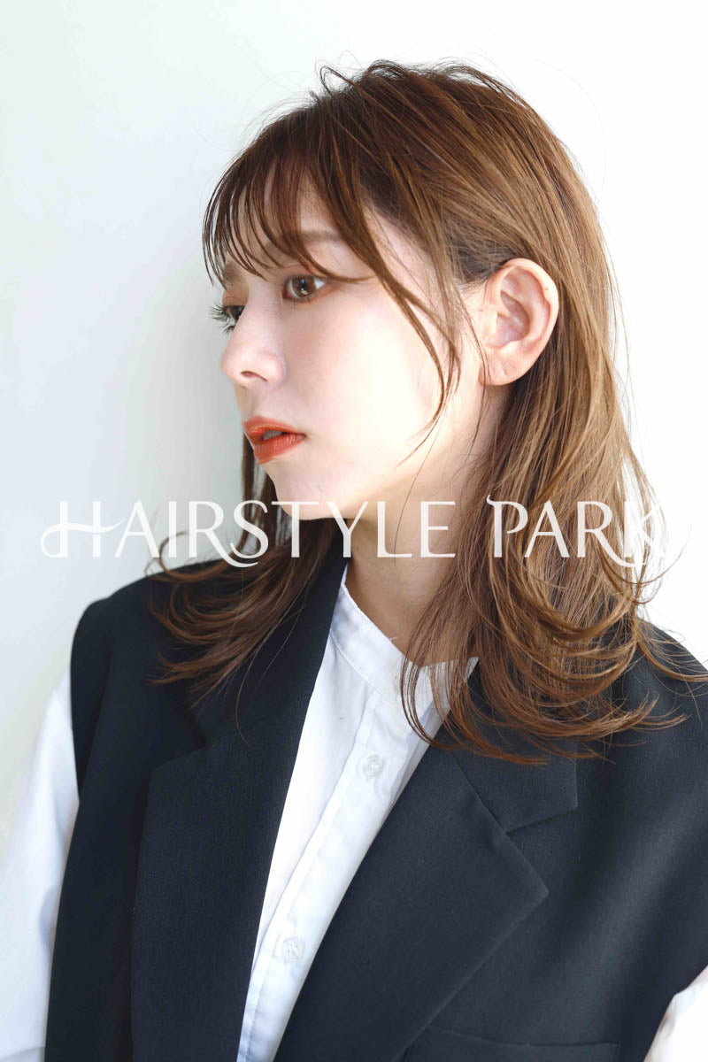 ヘアスタイル写真PhotoNo:196-2 (14) [ミディアム,レイヤーミディアム