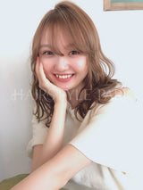 <ヘアカタログ3点セット>ナチュラル系ヘアスタイル画像3点パック No:3