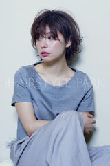 <ヘアカタログ3点セット>オフィス・コンサバ系ヘアスタイル画像3点パック No:3