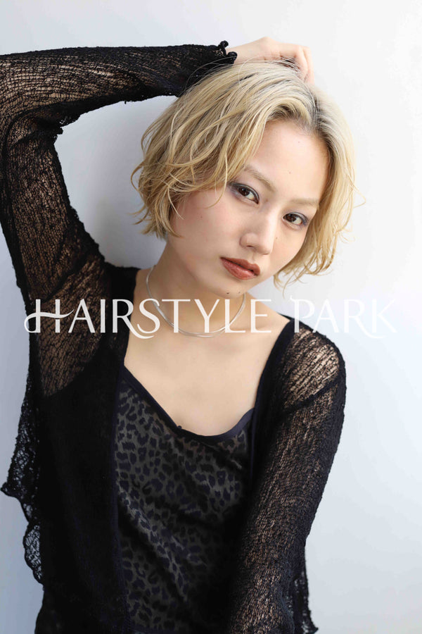 ヘアスタイル写真PhotoNo:283-3 (4) [ミディアム,レディース,モード,クール / かっこいい,カット,カラー,ダブルカラー,縦型 ]