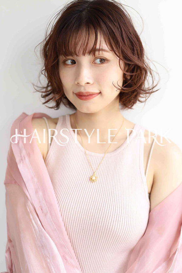 ヘアスタイル写真PhotoNo:285-2 (4) [ミディアム,レディース,ナチュラル,モテ・愛され,カラー,縦型 ]