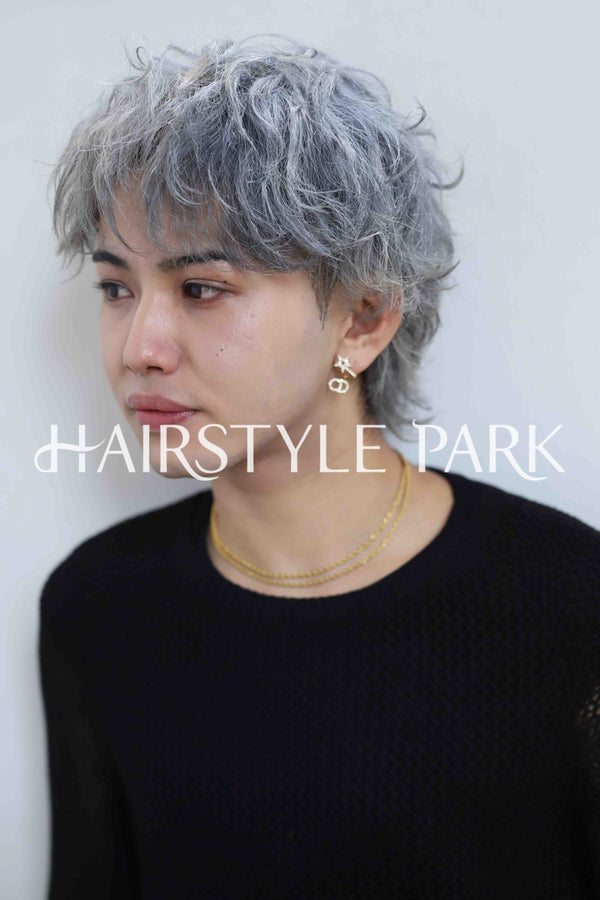ヘアスタイル写真PhotoNo:296-1 (16) [ショート,メンズ,クール / かっこいい,カット,カラー,パーマ,ダブルカラー,縦型 ]
