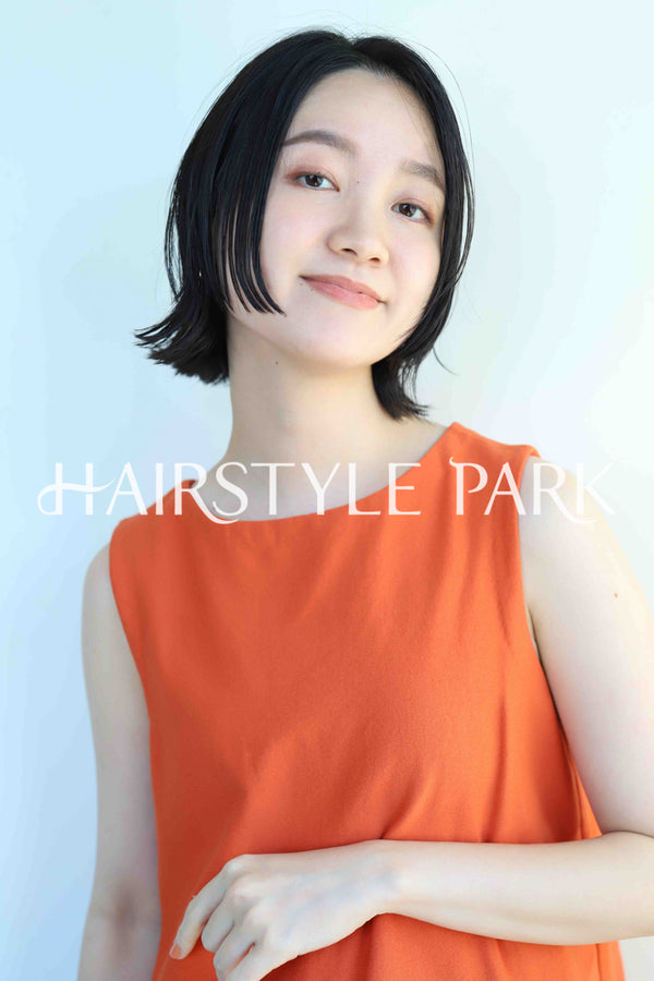 ヘアスタイル写真PhotoNo:299-2 (15) [ミディアム,レディース,カジュアル,クール / かっこいい,ストレートパーマ,縦型 ]