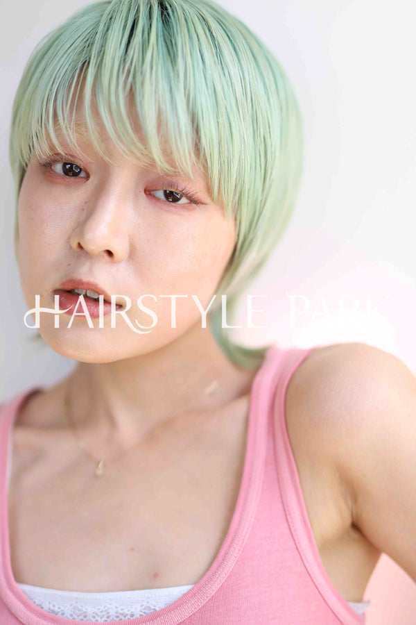 ヘアスタイル写真PhotoNo:308-1 (5) [ショートミディアム,レディース,カジュアル,カラー,ダブルカラー,縦型 ]