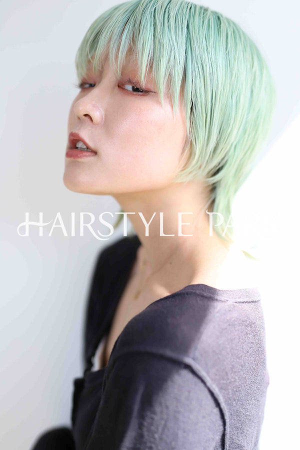 ヘアスタイル写真PhotoNo:308-3 (4) [ショートミディアム,レディース,カジュアル,カラー,ダブルカラー,縦型 ]