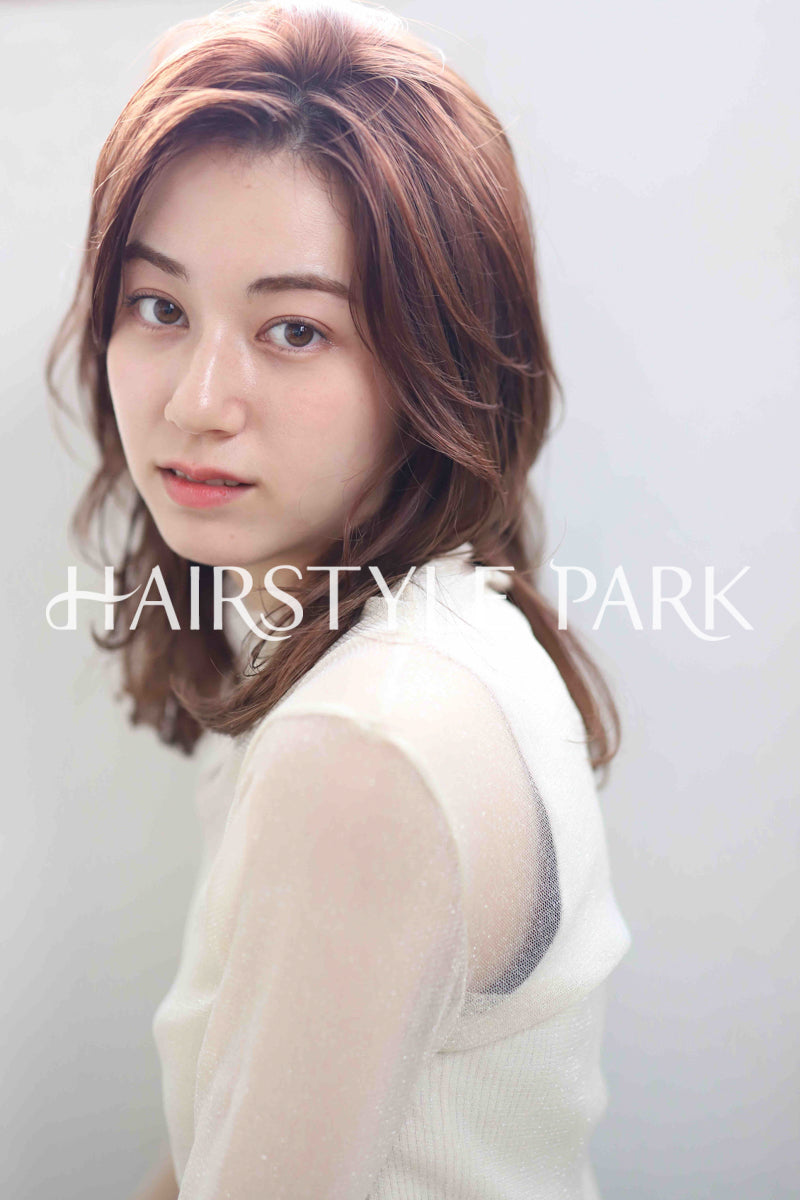 ヘアスタイル写真PhotoNo:312-1 (6) [ロング,レディース,ナチュラル,オフィス / コンサバ,カラー,縦型 ]