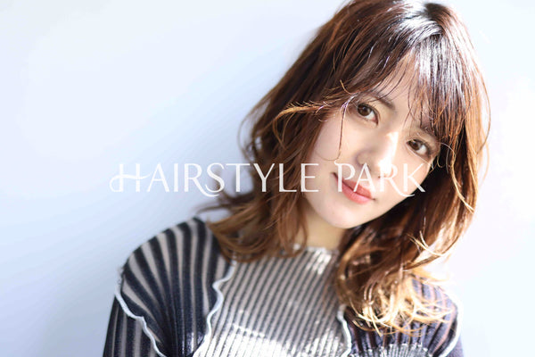 ヘアスタイル写真PhotoNo:319-3 (1) [ミディアムロング,レディース,ナチュラル,オフィス / コンサバ,カラー,縦型 ]