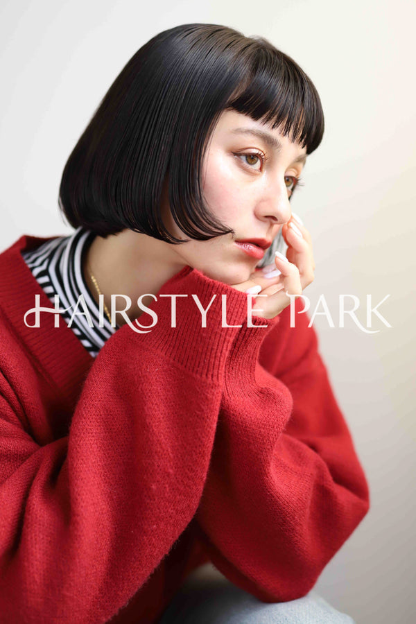 ヘアスタイル写真PhotoNo:324-1 (1) [ミディアム,レディース,カジュアル,クール / かっこいい,カット,縦型 ]