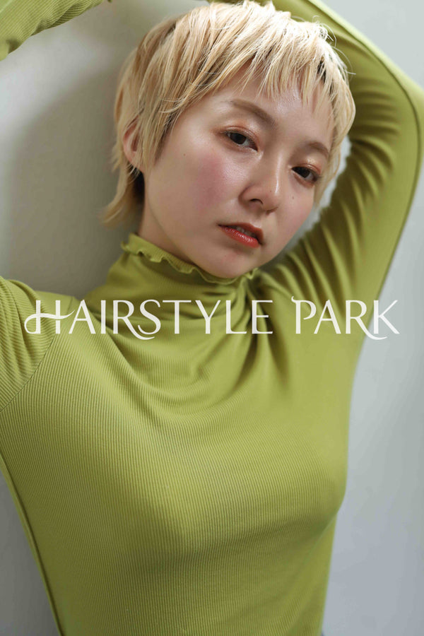 ヘアスタイル写真PhotoNo:331-2 (1) [ショート,ベリーショート,レディース,カジュアル,カラー,ダブルカラー,縦型 ]