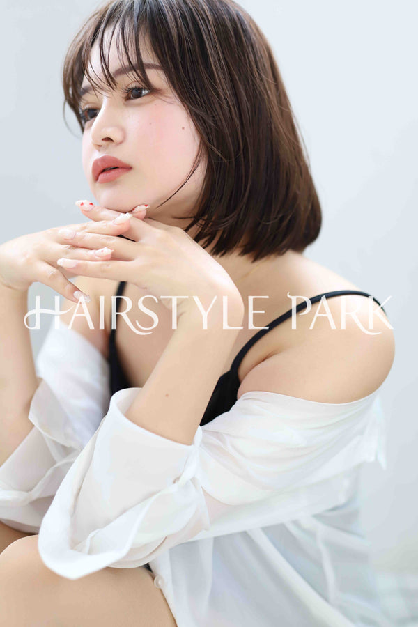 ヘアスタイル写真PhotoNo:334-1 (1) [ミディアム,レディース,モテ・愛され,クール / かっこいい,カット,縦型 ]