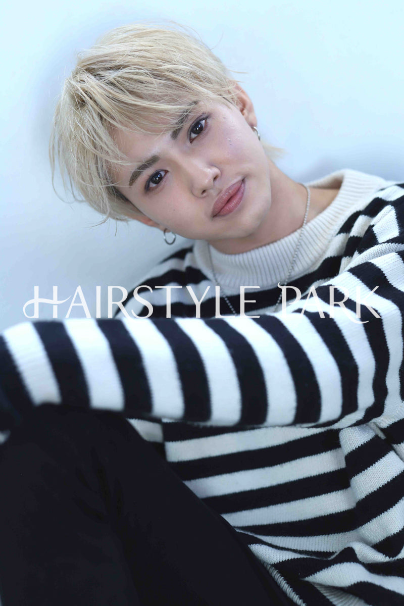 ヘアスタイル写真PhotoNo:339-2 (33) [ショート,メンズ,クール / かっこいい,カット,カラー,ダブルカラー,縦型 ]