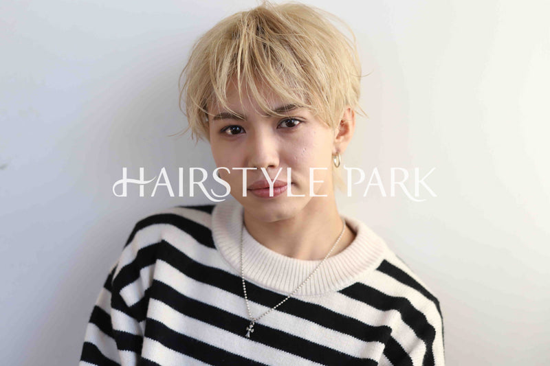 ヘアスタイル写真PhotoNo:339-2 (6) [ショート,メンズ,クール / かっこいい,カット,カラー,ダブルカラー,縦型 ]