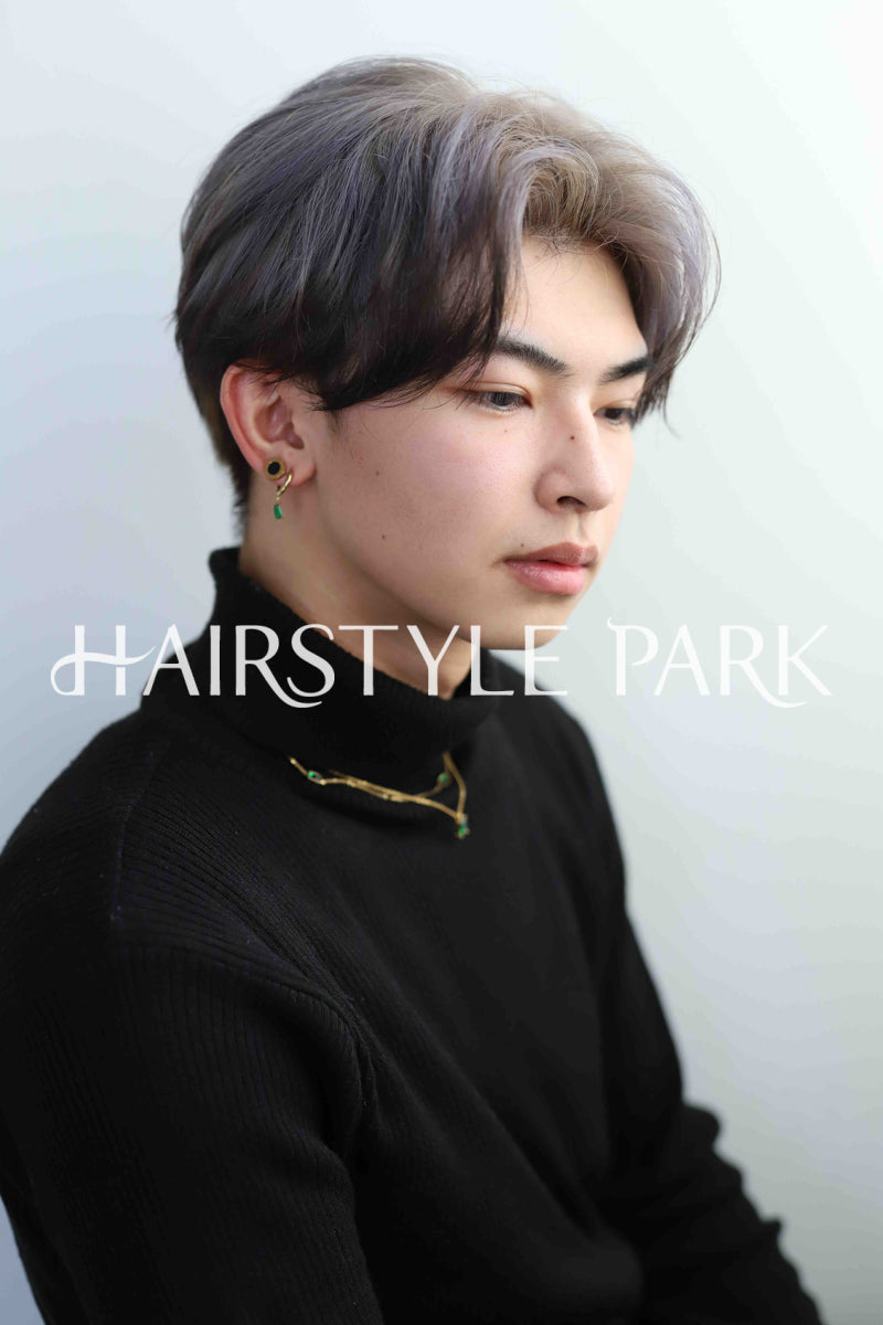 ヘアスタイル写真PhotoNo:340-1 (18) [ショート,メンズ,クール / かっこいい,カット,カラー,ダブルカラー,縦型 ]