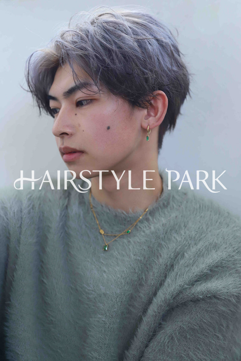 ヘアスタイル写真PhotoNo:340-2 (30) [ショート,メンズ,クール / かっこいい,カット,カラー,ダブルカラー,縦型 ]