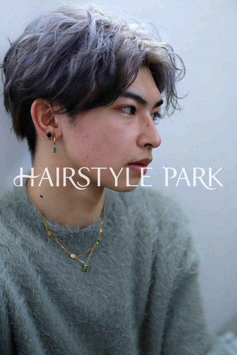 ヘアスタイル写真PhotoNo:340-2 (37) [ショート,メンズ,クール / かっこいい,カット,カラー,ダブルカラー,縦型 ]