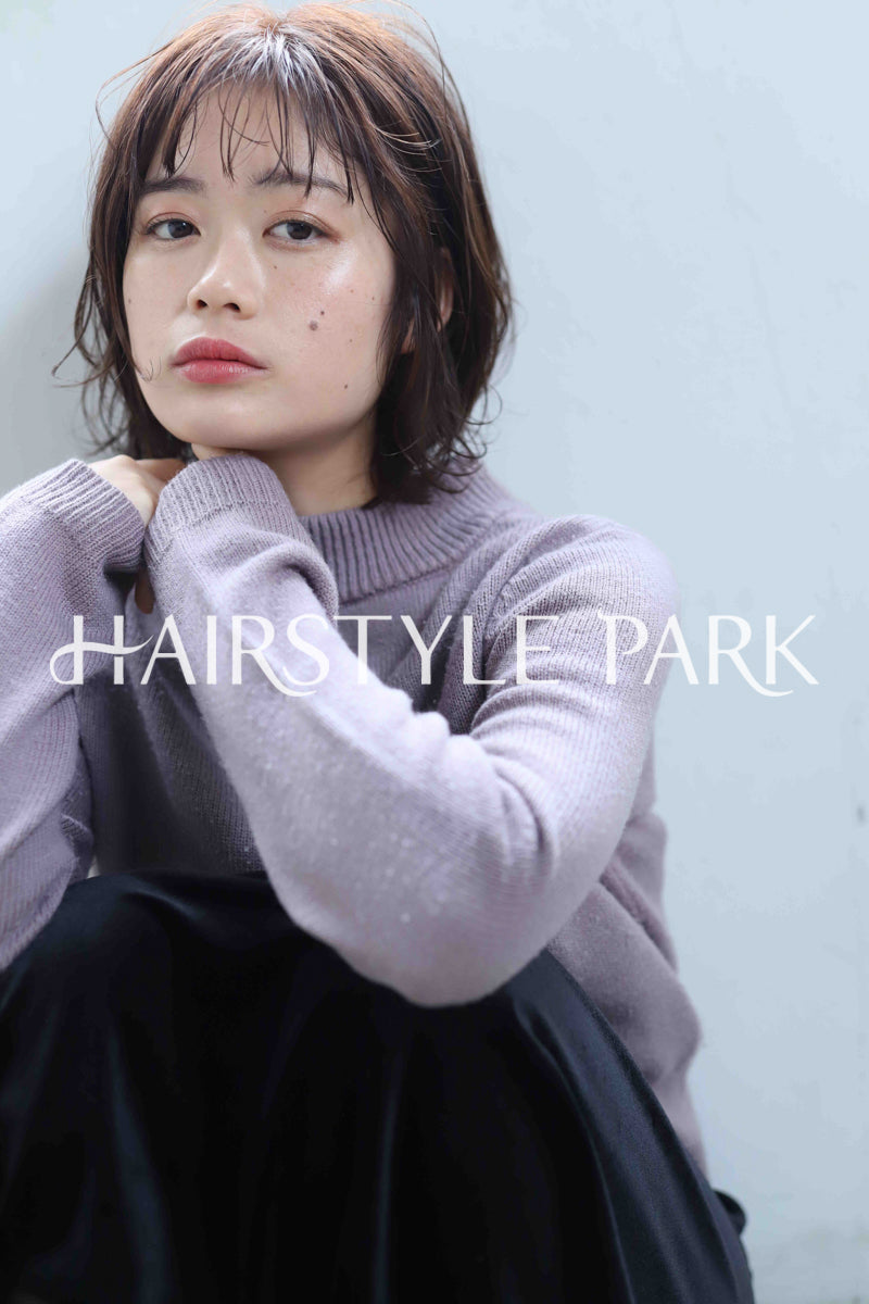 ヘアスタイル写真PhotoNo:341-2 (2) [ミディアム,レディース,ナチュラル,パーマ,縦型 ]