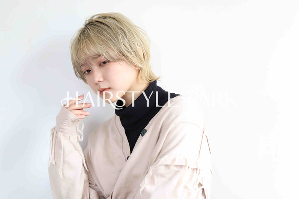 ヘアスタイル写真PhotoNo:342-1 (19) [ショートミディアム,レディース,カジュアル,クール / かっこいい,カット,カラー,ダブルカラー,縦型 ]