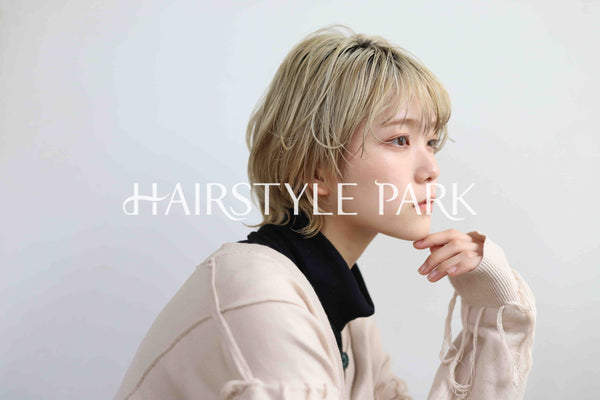 ヘアスタイル写真PhotoNo:342-1 (2) [ショートミディアム,レディース,カジュアル,クール / かっこいい,カット,カラー,ダブルカラー,縦型 ]
