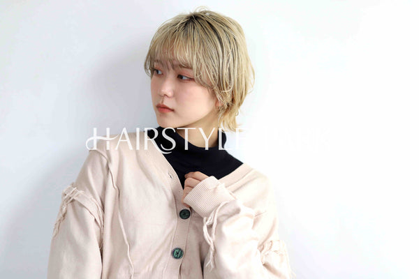 ヘアスタイル写真PhotoNo:342-1 (5) [ショートミディアム,レディース,カジュアル,クール / かっこいい,カット,カラー,ダブルカラー,縦型 ]