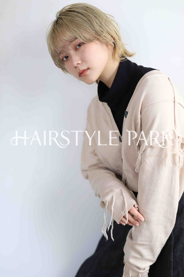 ヘアスタイル写真PhotoNo:342-1 (6) [ショートミディアム,レディース,カジュアル,クール / かっこいい,カット,カラー,ダブルカラー,縦型 ]