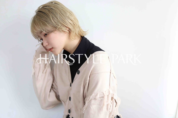 ヘアスタイル写真PhotoNo:342-1 (7) [ショートミディアム,レディース,カジュアル,クール / かっこいい,カット,カラー,ダブルカラー,縦型 ]