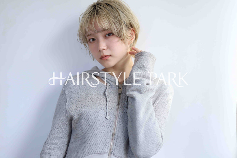 ヘアスタイル写真PhotoNo:342-2 (17) [ショートミディアム,レディース,カジュアル,クール / かっこいい,カット,カラー,ダブルカラー,縦型 ]