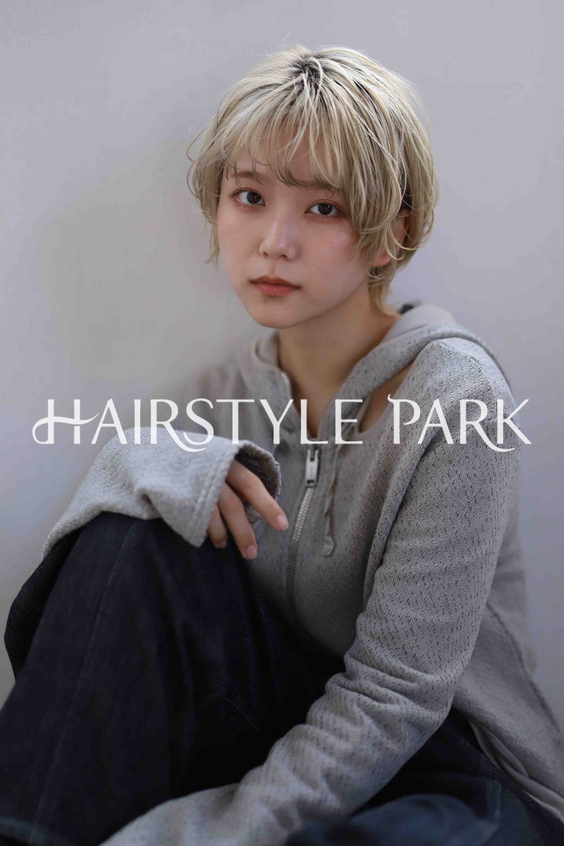 ヘアスタイル写真PhotoNo:342-2 (29) [ショートミディアム,レディース,カジュアル,クール / かっこいい,カット,カラー,ダブルカラー,縦型 ]