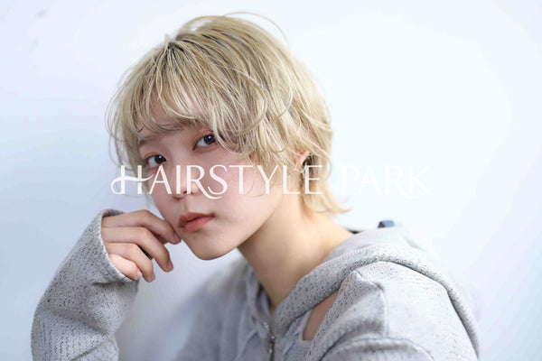 ヘアスタイル写真PhotoNo:342-2 (5) [ショートミディアム,レディース,カジュアル,クール / かっこいい,カット,カラー,ダブルカラー,縦型 ]