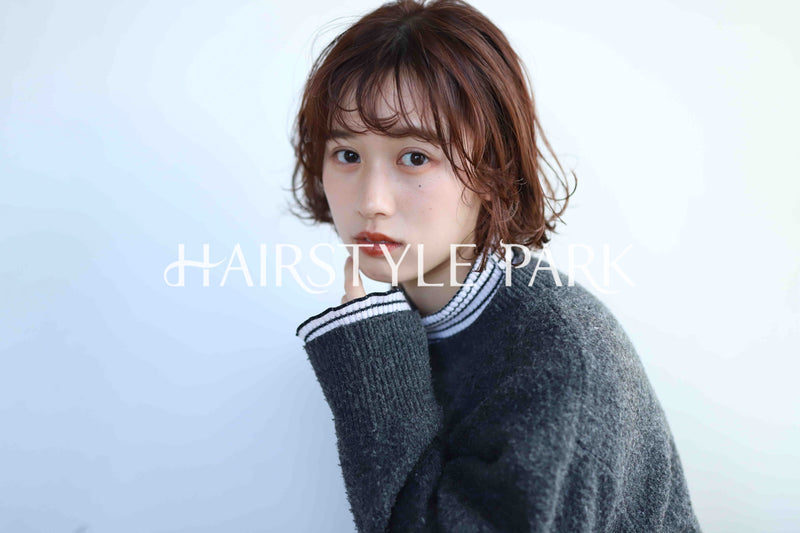ヘアスタイル写真PhotoNo:343-1 (13) [ミディアム,レディース,モテ・愛され,カジュアル,カラー,パーマ,縦型 ]