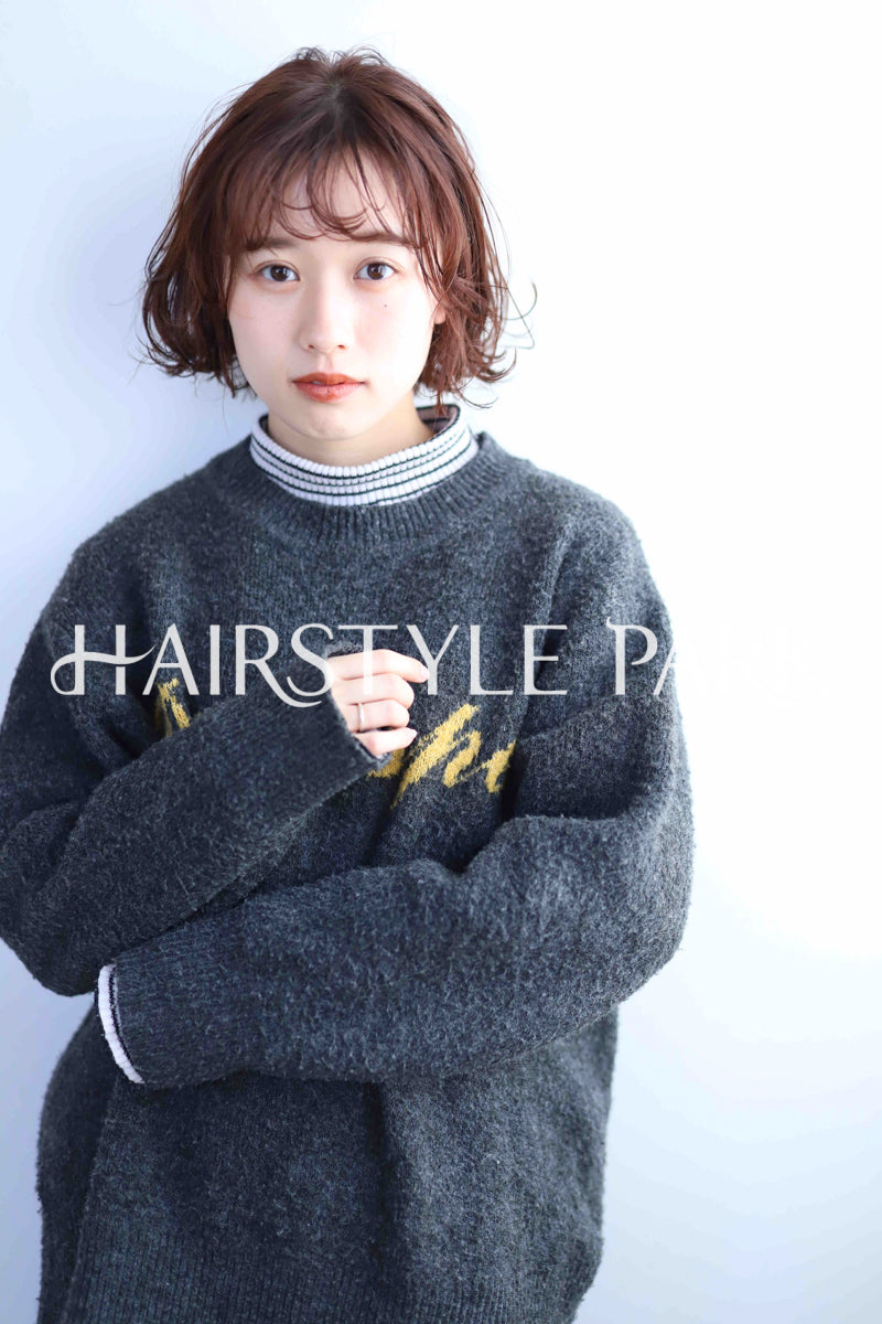 ヘアスタイル写真PhotoNo:343-1 (3) [ミディアム,レディース,モテ・愛され,カジュアル,カラー,パーマ,縦型 ]