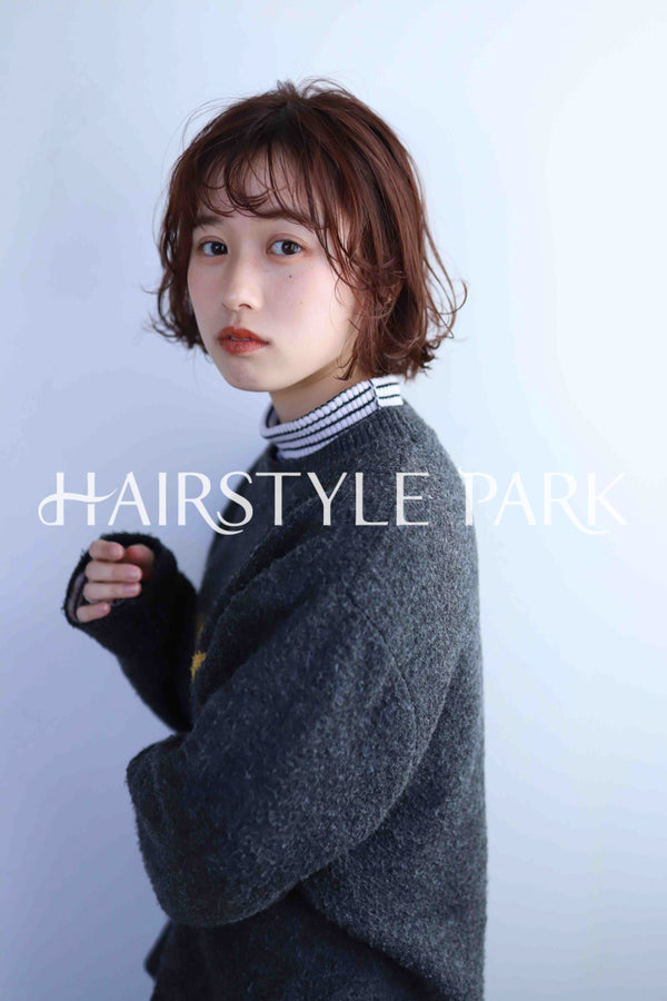 ヘアスタイル写真PhotoNo:343-1 (7) [ミディアム,レディース,モテ・愛され,カジュアル,カラー,パーマ,縦型 ]