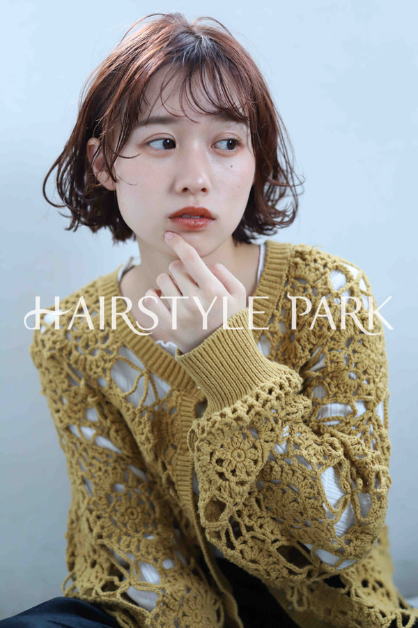 ヘアスタイル写真PhotoNo:343-2 (10) [ミディアム,レディース,モテ・愛され,カジュアル,カラー,パーマ,縦型 ]