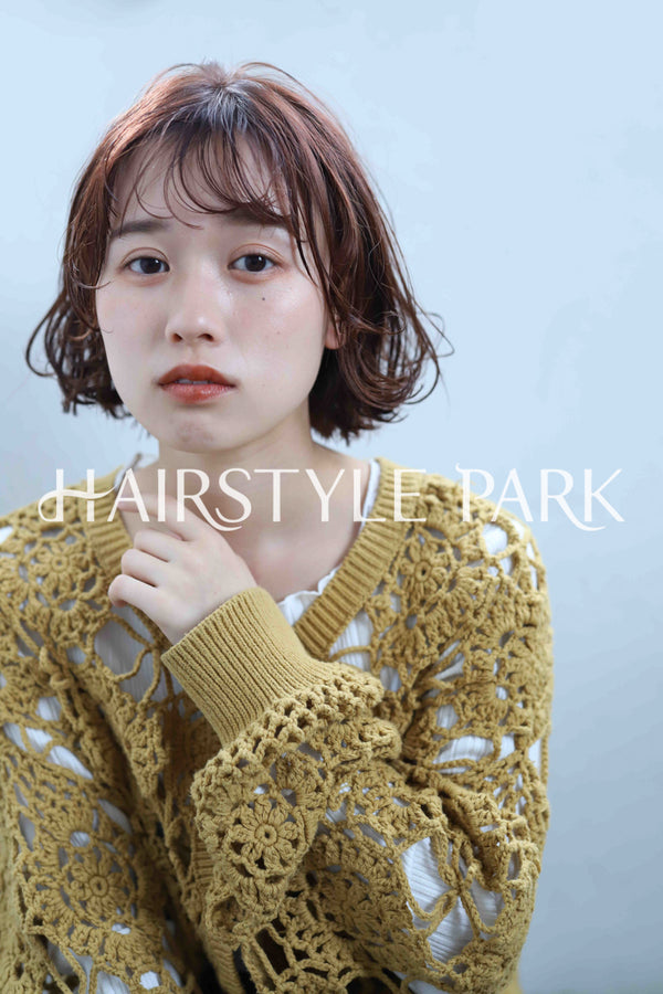 ヘアスタイル写真PhotoNo:343-2 (16) [ミディアム,レディース,モテ・愛され,カジュアル,カラー,パーマ,縦型 ]