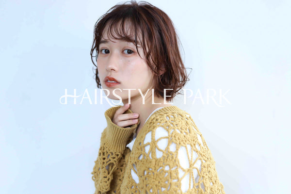 ヘアスタイル写真PhotoNo:343-2 (18) [ミディアム,レディース,モテ・愛され,カジュアル,カラー,パーマ,縦型 ]