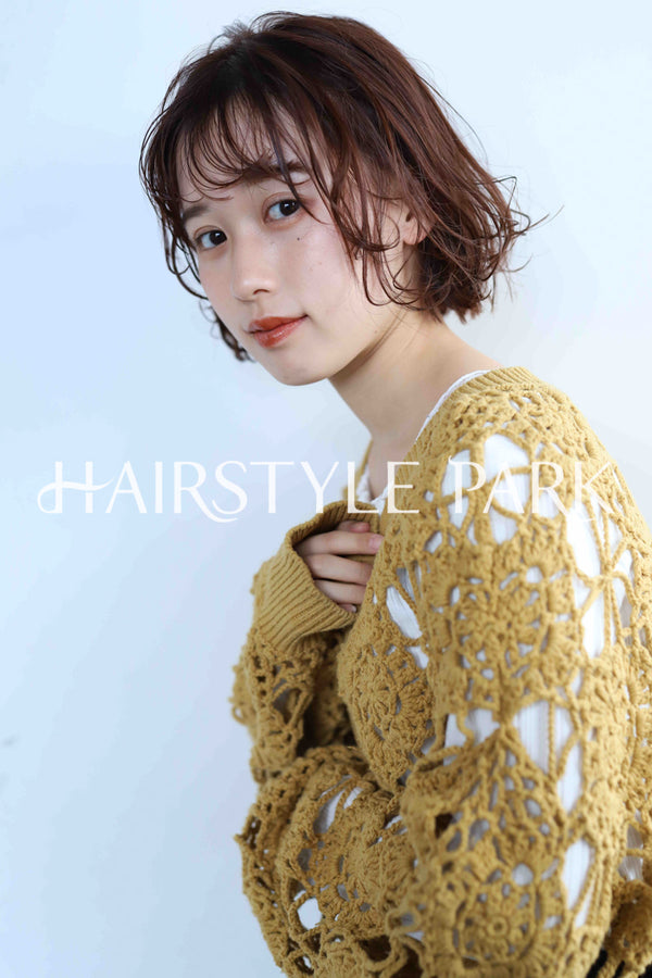 ヘアスタイル写真PhotoNo:343-2 (20) [ミディアム,レディース,モテ・愛され,カジュアル,カラー,パーマ,縦型 ]