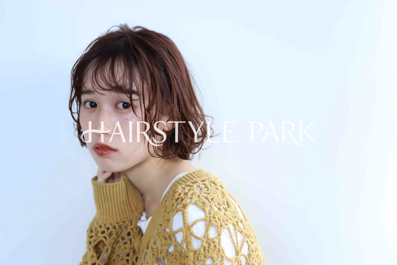 ヘアスタイル写真PhotoNo:343-2 (21) [ミディアム,レディース,モテ・愛され,カジュアル,カラー,パーマ,縦型 ]
