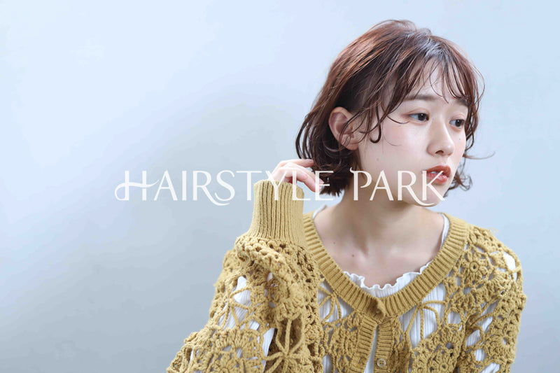 ヘアスタイル写真PhotoNo:343-2 (2) [ミディアム,レディース,モテ・愛され,カジュアル,カラー,パーマ,縦型 ]