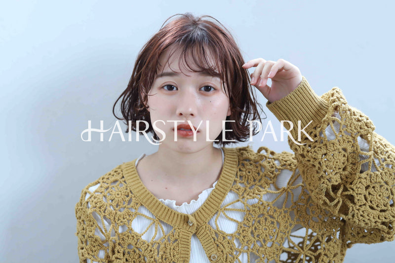 ヘアスタイル写真PhotoNo:343-2 (6) [ミディアム,レディース,モテ・愛され,カジュアル,カラー,パーマ,縦型 ]