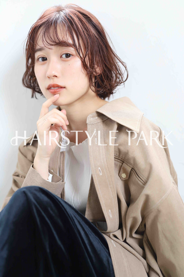 ヘアスタイル写真PhotoNo:343-3 (13) [ミディアム,レディース,モテ・愛され,カジュアル,カラー,パーマ,縦型 ]