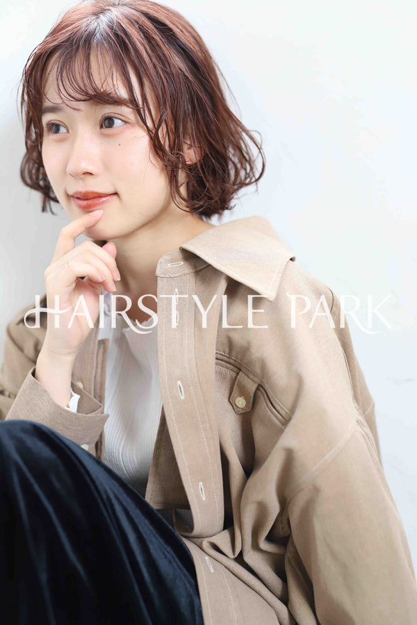 ヘアスタイル写真PhotoNo:343-3 (14) [ミディアム,レディース,モテ・愛され,カジュアル,カラー,パーマ,縦型 ]