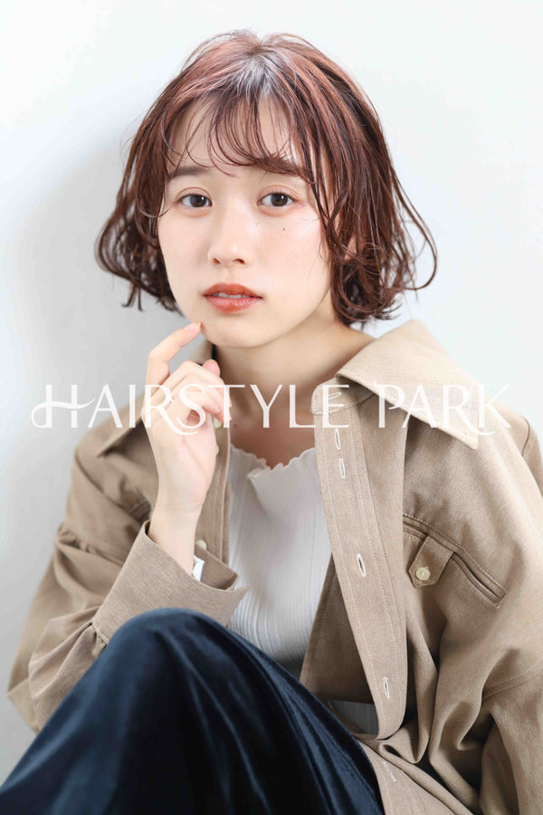 ヘアスタイル写真PhotoNo:343-3 (15) [ミディアム,レディース,モテ・愛され,カジュアル,カラー,パーマ,縦型 ]