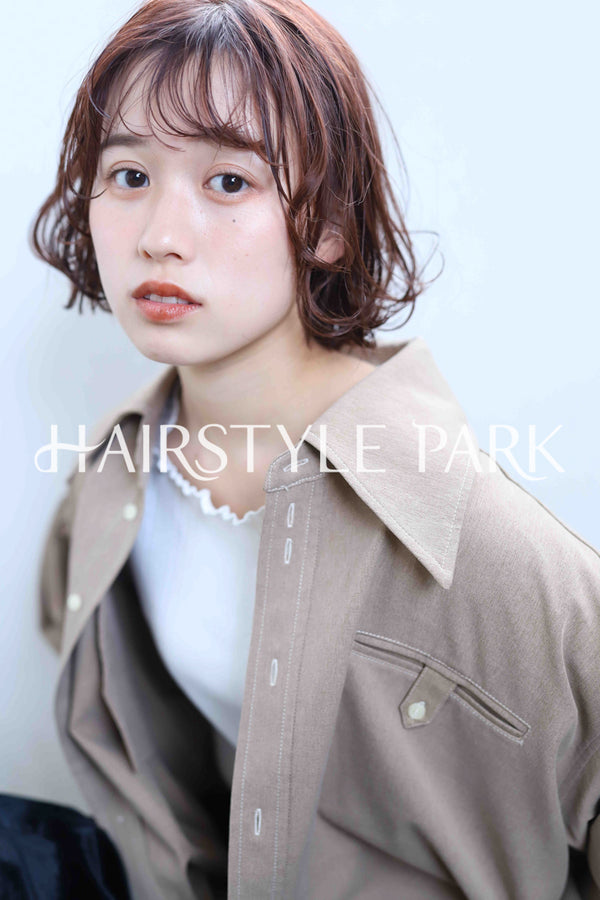 ヘアスタイル写真PhotoNo:343-3 (4) [ミディアム,レディース,モテ・愛され,カジュアル,カラー,パーマ,縦型 ]
