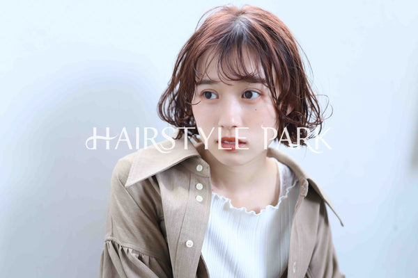 ヘアスタイル写真PhotoNo:343-3 (6) [ミディアム,レディース,モテ・愛され,カジュアル,カラー,パーマ,縦型 ]