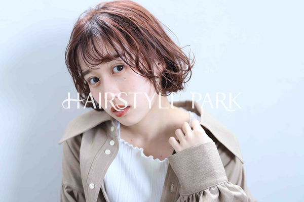 ヘアスタイル写真PhotoNo:343-3 (9) [ミディアム,レディース,モテ・愛され,カジュアル,カラー,パーマ,縦型 ]