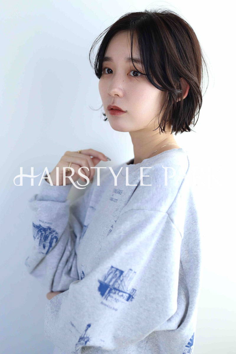 ヘアスタイル写真PhotoNo:344-1 (15) [ミディアム,レディース,ナチュラル,クール / かっこいい,カット,カラー,縦型 ]