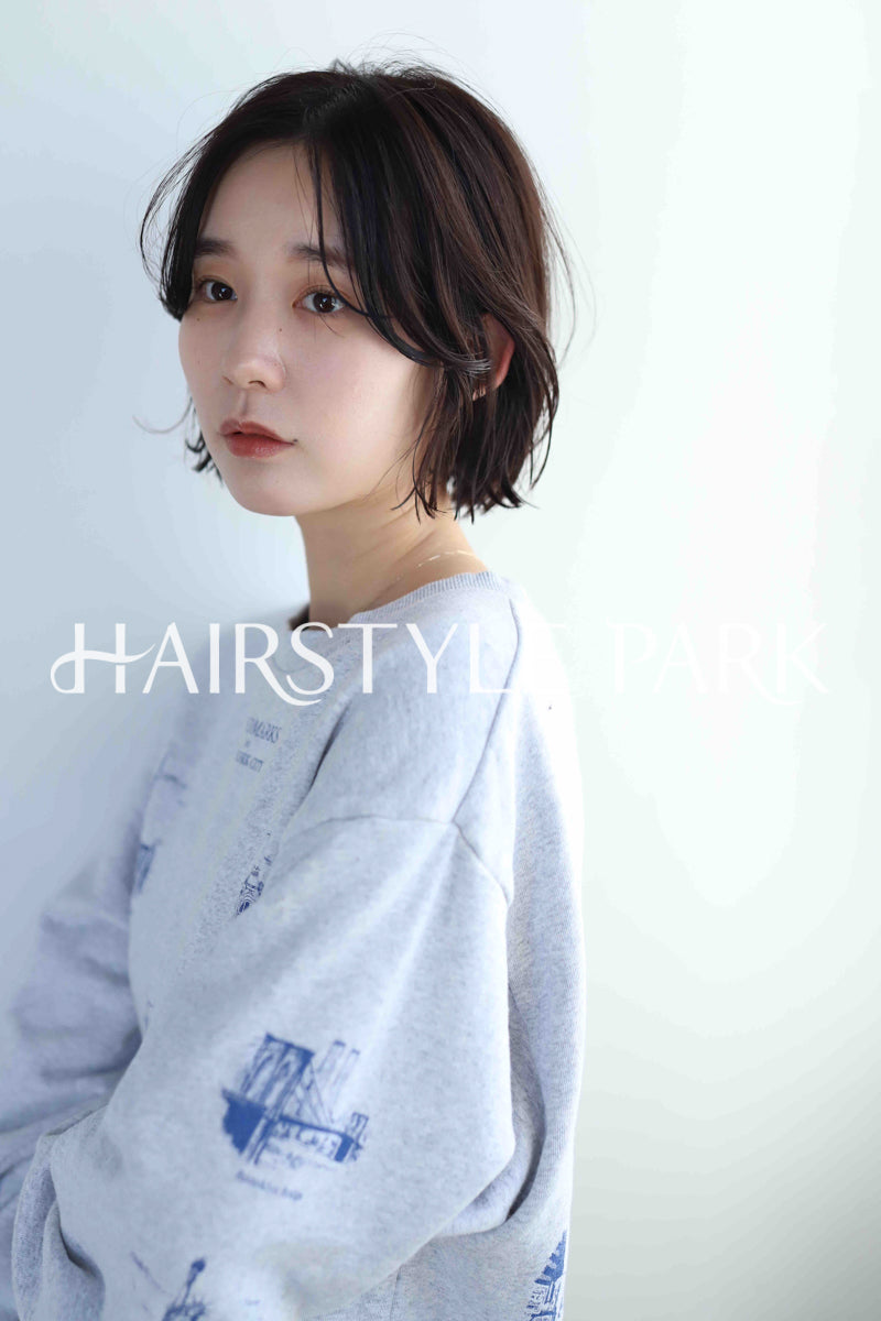 ヘアスタイル写真PhotoNo:344-1 (16) [ミディアム,レディース,ナチュラル,クール / かっこいい,カット,カラー,縦型 ]