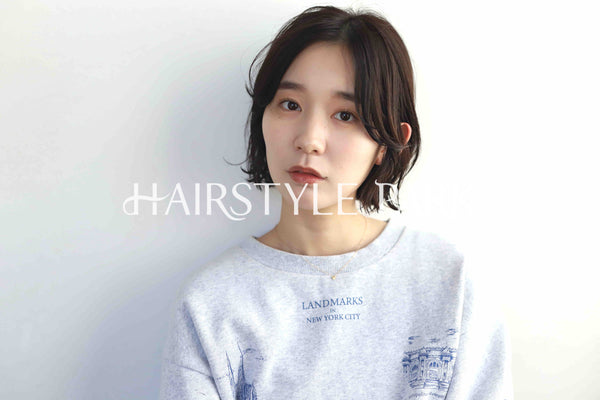 ヘアスタイル写真PhotoNo:344-1 (1) [ミディアム,レディース,ナチュラル,クール / かっこいい,カット,カラー,縦型 ]