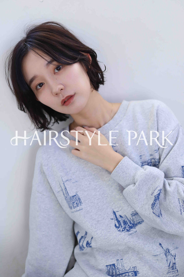 ヘアスタイル写真PhotoNo:344-1 (21) [ミディアム,レディース,ナチュラル,クール / かっこいい,カット,カラー,縦型 ]